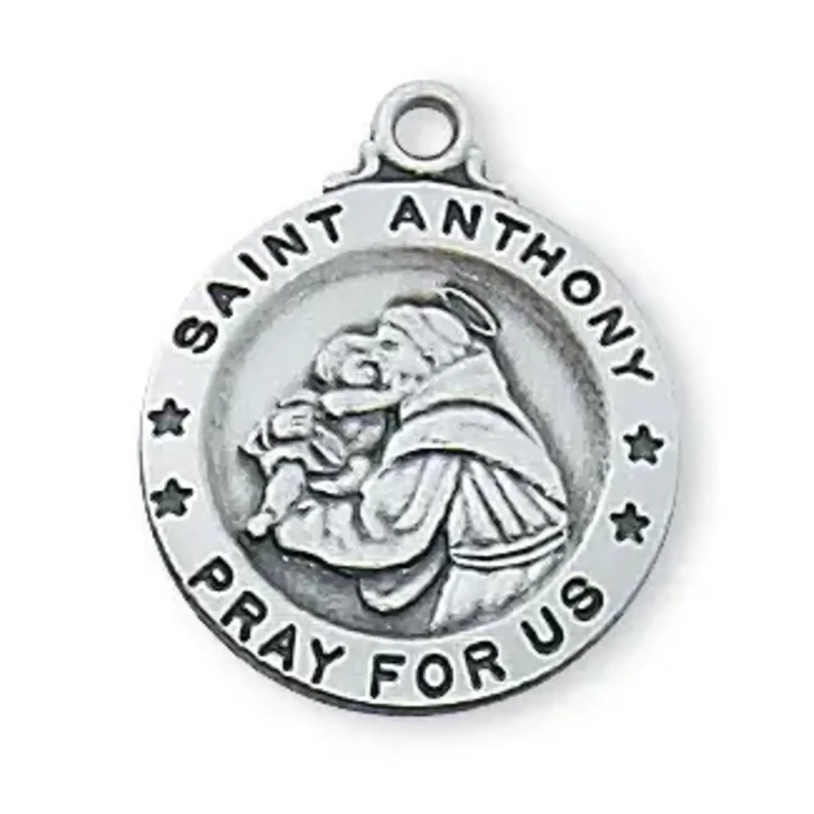 SS ST ANTHONY MEDAL 18" CH