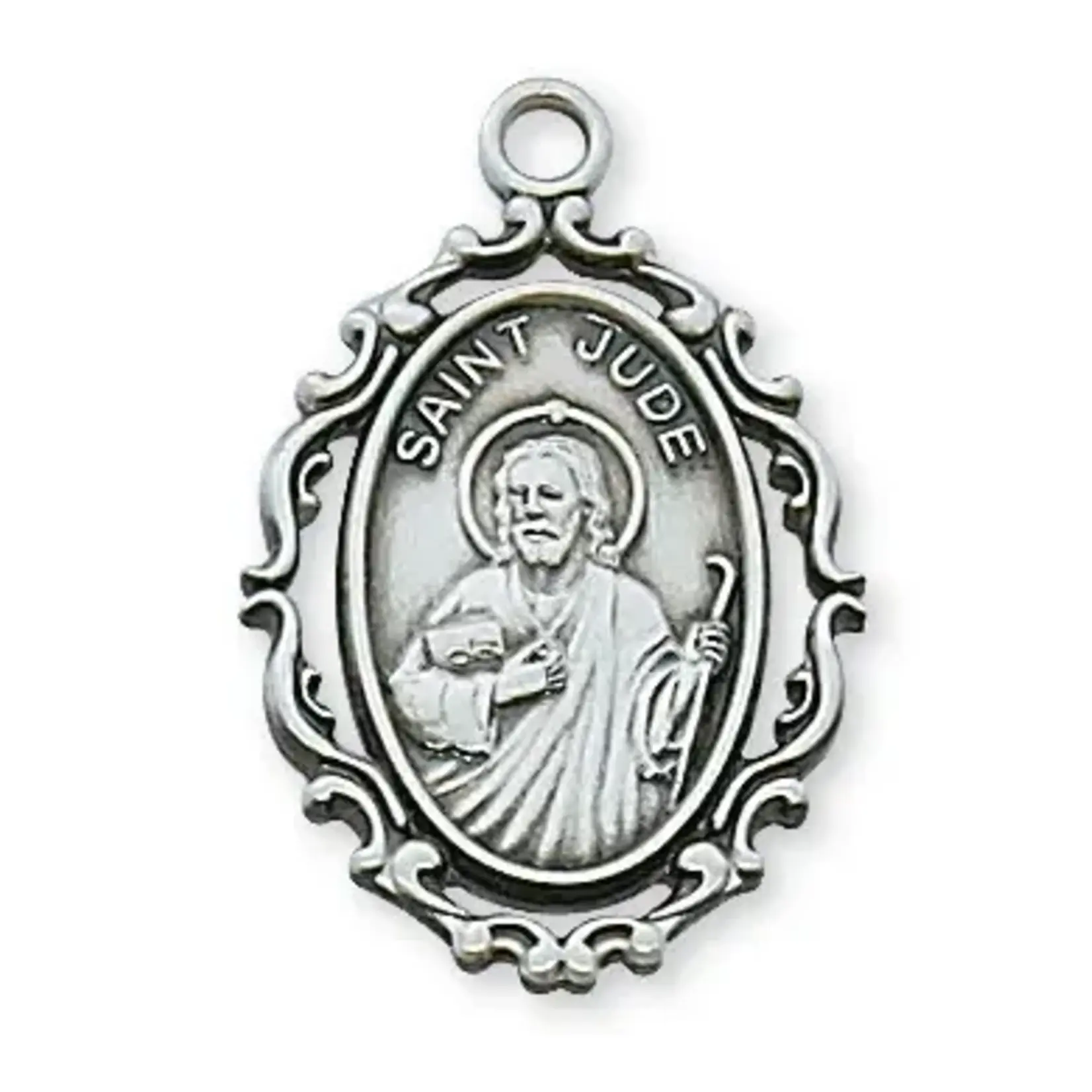 SS ST JUDE MEDAL 18" CH