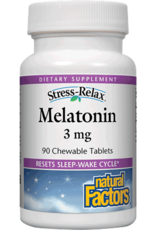Stress-Relax Melatonin 3 mg Chewable 90/TAB