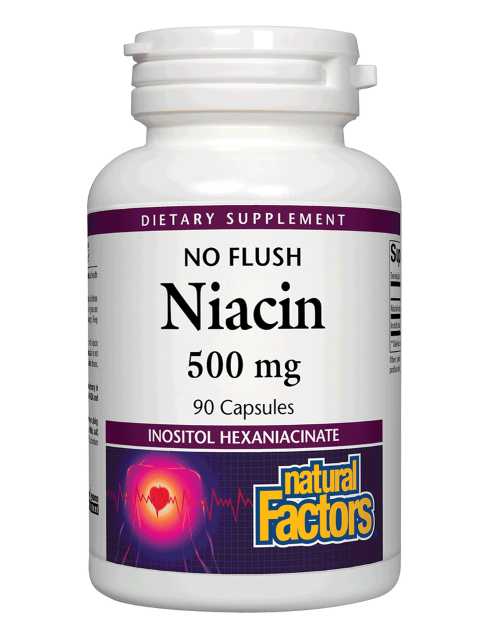 Vit B3 No Flush Niacin 500 mg 90/CAP