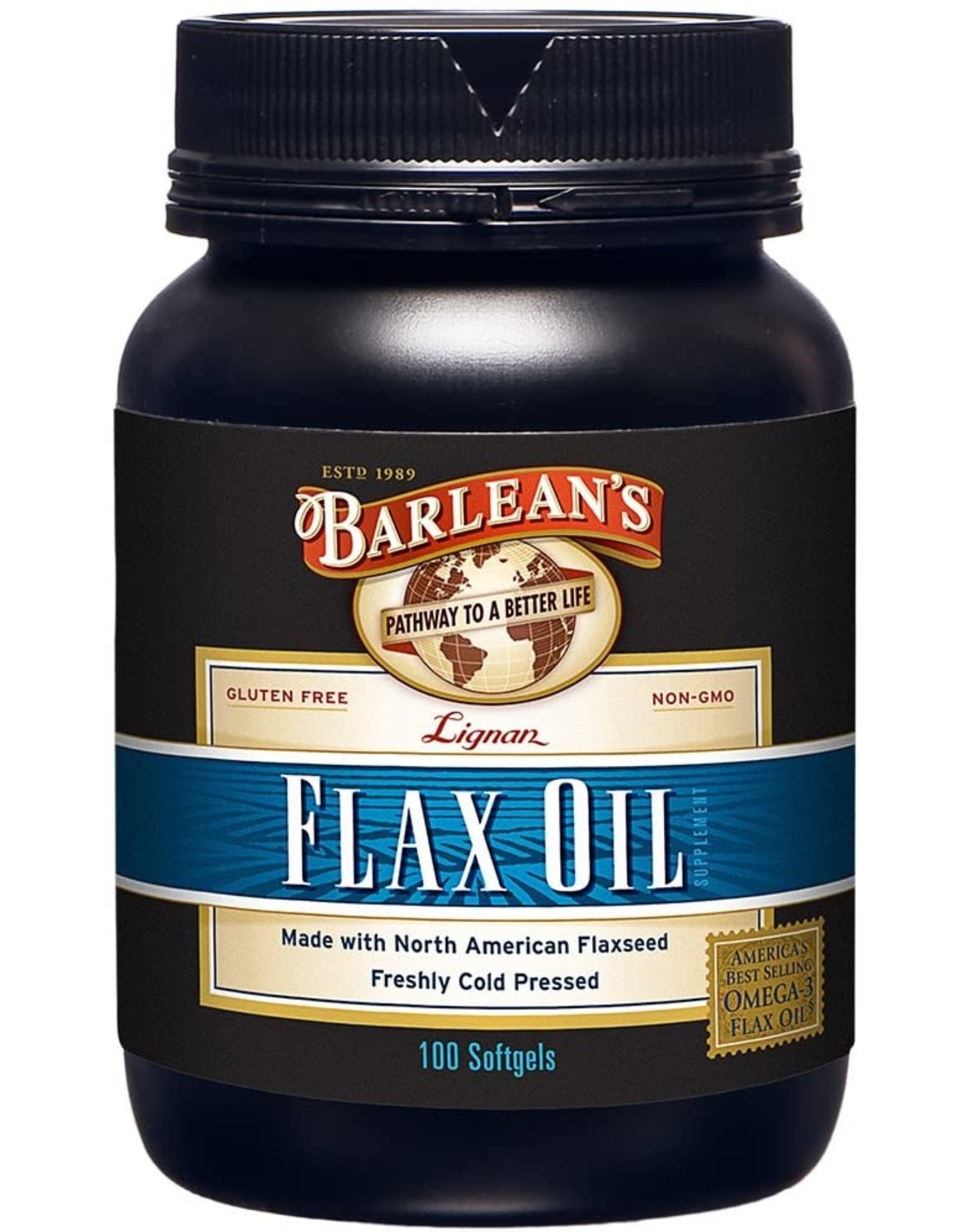 Lignan Flax Seed Oil Softgels 100ct