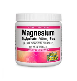 Natural Factors Magnesium Bisglycinate Powder 4.2oz