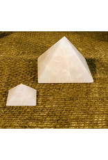 Rose Quartz Pyramid - Medium
