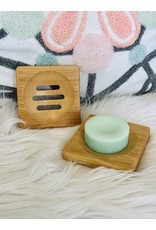 Wooden Soap Dish - Square