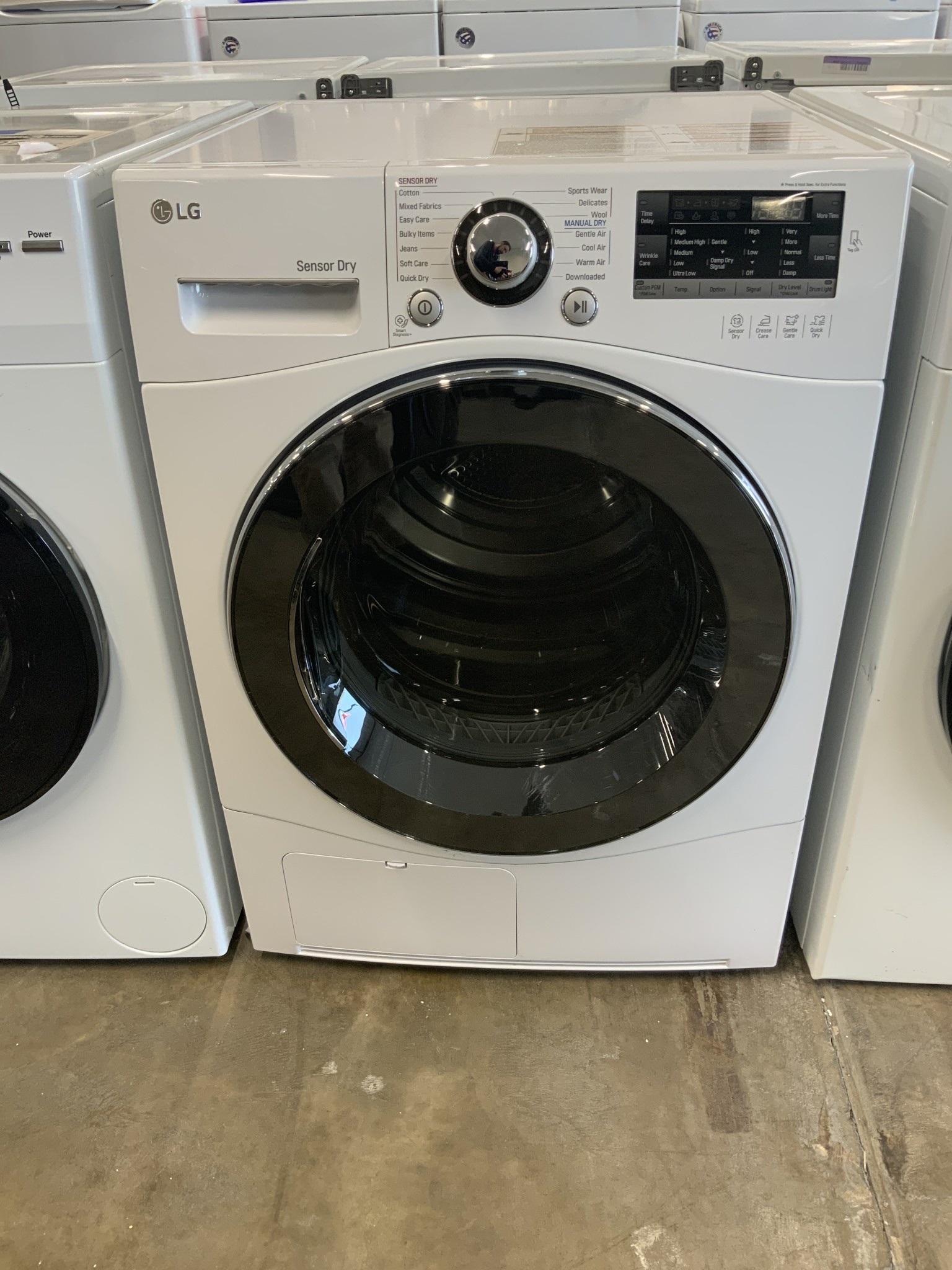 lg dryer dlec888w manual