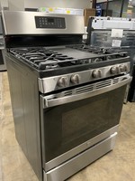 GE GE 30" Self Clea Gase Range, 5.0 Cu Ft, 10K Oval, Cont. Grate - Stainless Steel