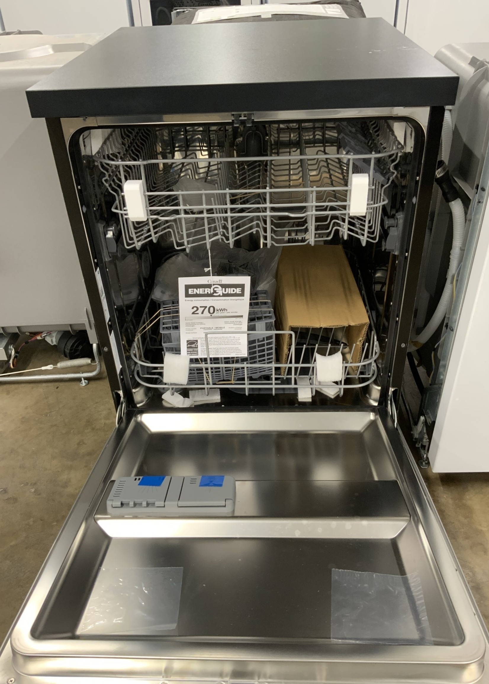 GE Dishwasher with Front Controls Stainless Steel