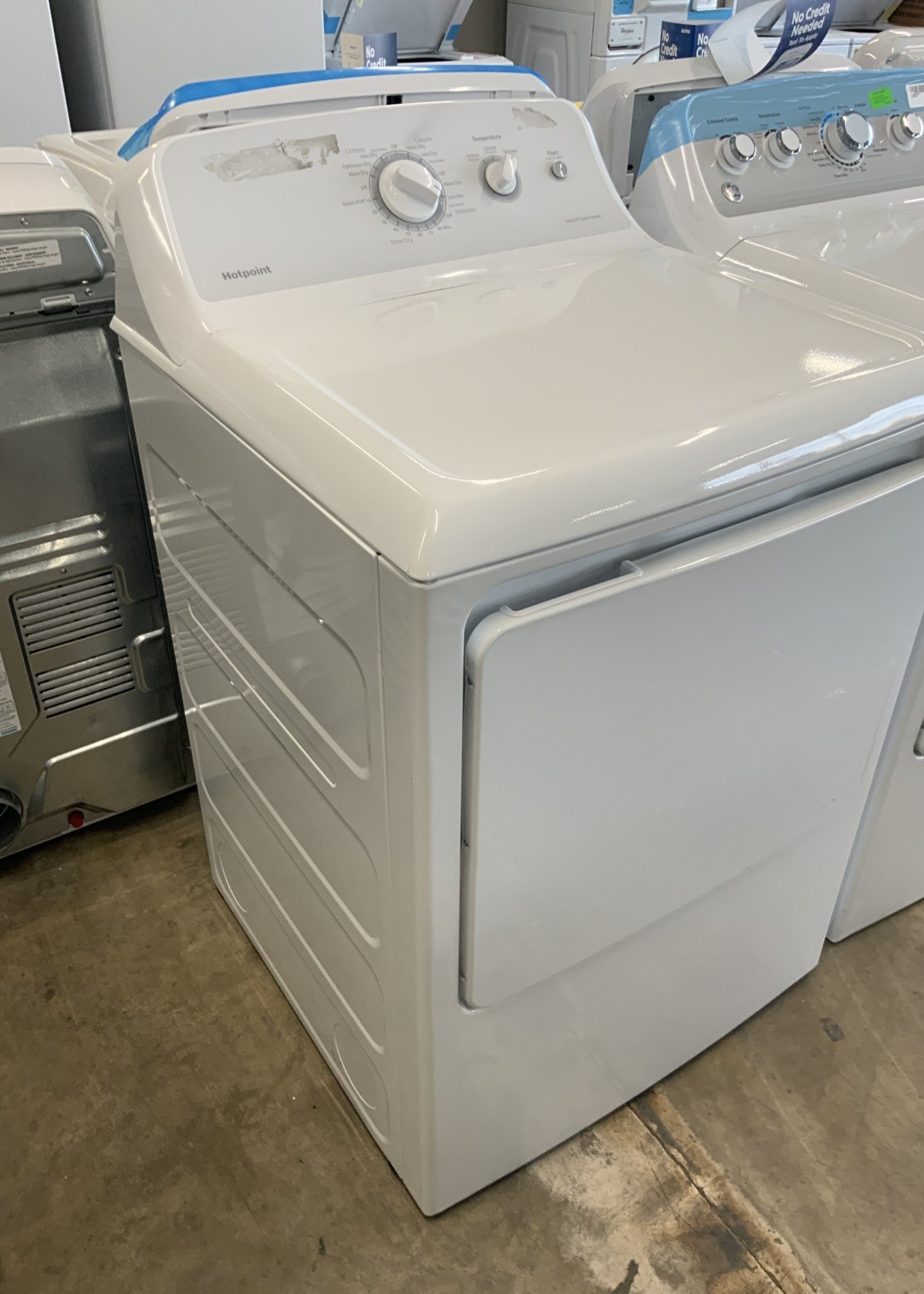 Hotpoint GE 27" 6.2 cu. ft. 240 Volt White Electric Vented Dryer