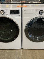 LG LG FRONT LOAD WASHER & DRYER SET  ThingQ