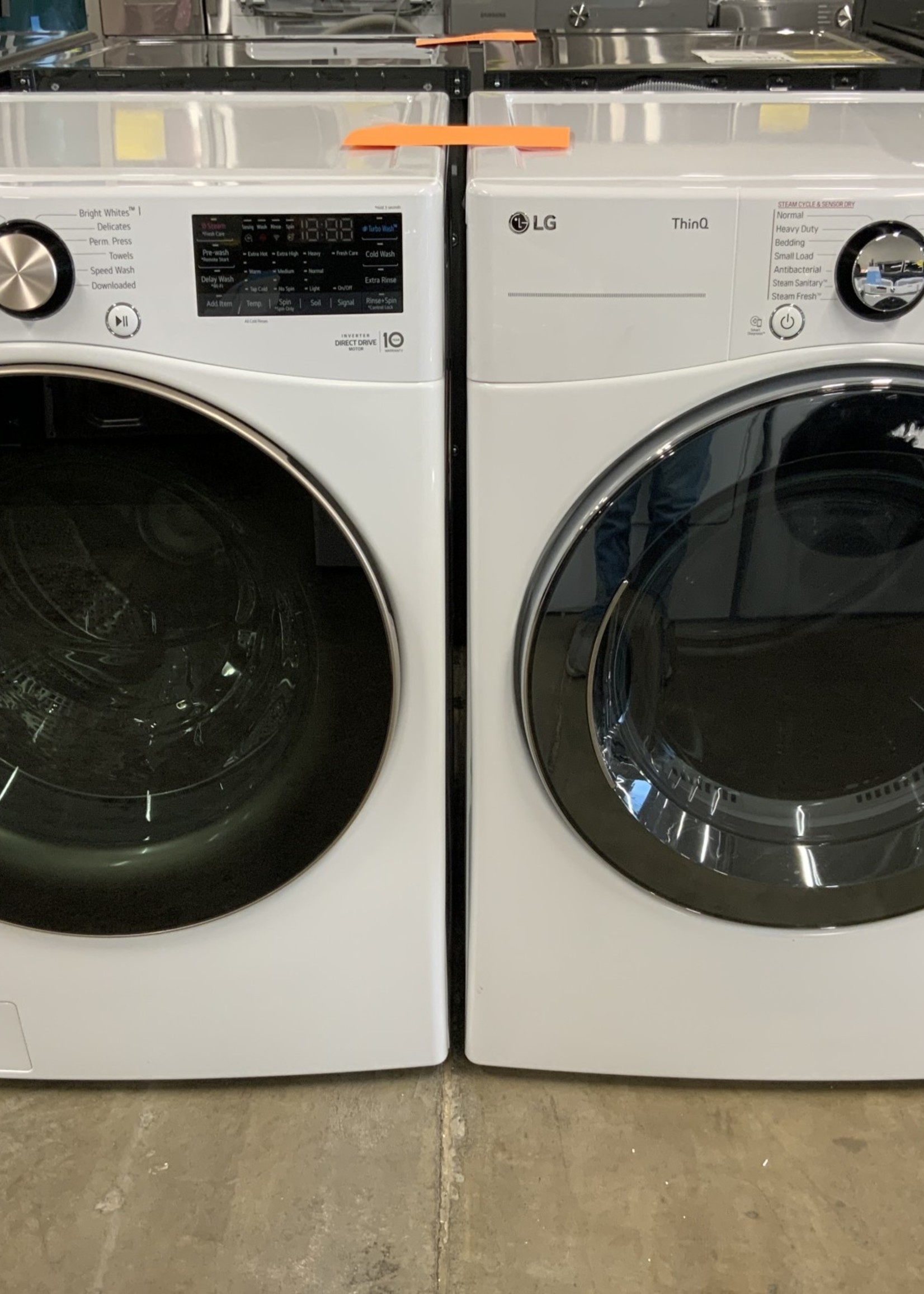 LG Copy of LG FRONT LOAD WASHER & DRYER SET  ThingQ