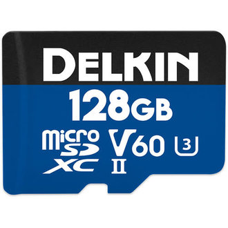 Delkin Devices Delkin Devices Prime 128GB UHS-II MicroSD Card Delkin Devices Delkin Devices Prime 128GB UHS-II MicroSD Card