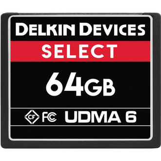 Delkin Devices Delkin Devies Select Compact Flash 64GB Delkin Devices Delkin Devies Select Compact Flash 64GB