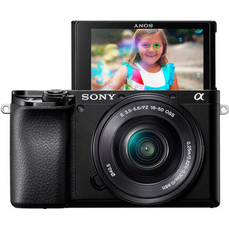 Sony Sony Alpha a6100 Mirrorless Digital Camera with 16-50mm Lens Kit Sony Sony Alpha a6100 Mirrorless Digital Camera with 16-50mm Lens Kit