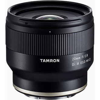 Tamron Tamron 20mm f/2.8 Di III OSD M 1:2 Lens for Sony E Tamron Tamron 20mm f/2.8 Di III OSD M 1:2 Lens for Sony E