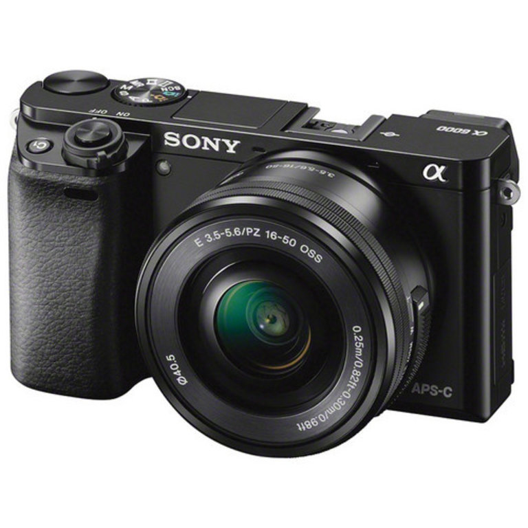 Sony Sony Alpha a6000 Mirrorless Digital Camera with 16-50mm f/3.5-5.6 OSS Lens Kit