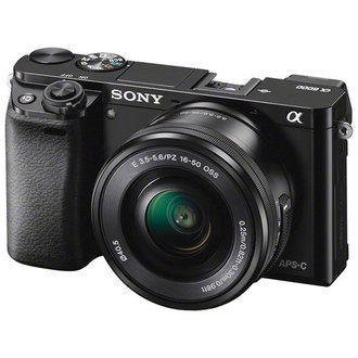 Sony Sony Alpha a6000 Mirrorless Digital Camera with 16-50mm and 55-210mm Lens Kit Sony Sony Alpha a6000 Mirrorless Digital Camera with 16-50mm and 55-210mm Lens Kit