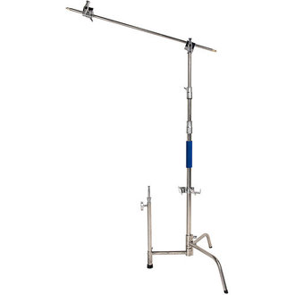 Savage Savage C-Stand with Grip Arm and Turtle Base Kit (Stainless Steel 9.5') Savage Savage C-Stand with Grip Arm and Turtle Base Kit (Stainless Steel 9.5')