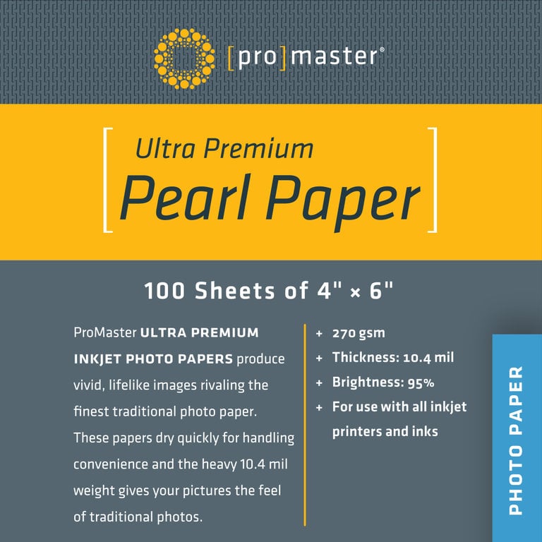 Promaster ProMaster Ultra Premium Pearl Paper - 100 Sheets