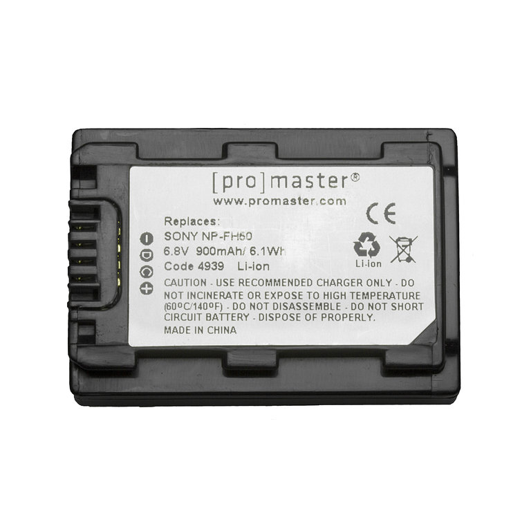 Promaster ProMaster Lithium-Ion Battery for Sony NP-FH50