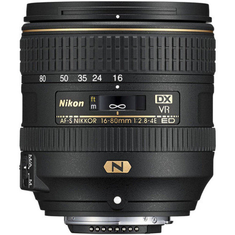 Nikon AF-S DX NIKKOR 16-80mm f/2.8-4E ED VR Lens - Mack Retail