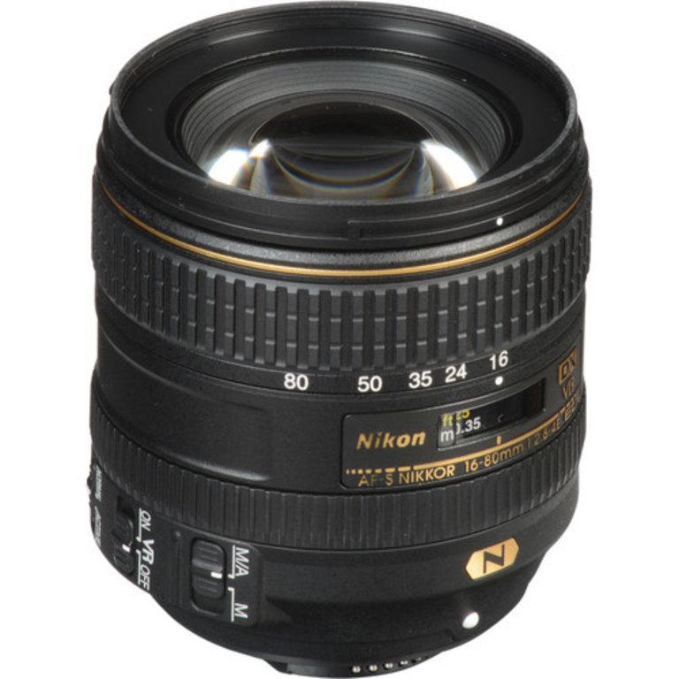 Nikon Nikon AF-S DX NIKKOR 16-80mm f/2.8-4E ED VR Lens