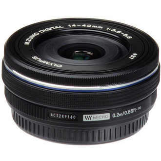 Olympus Olympus M.Zuiko Digital ED 14-42mm f/3.5-5.6 EZ Lens (Black) Olympus Olympus M.Zuiko Digital ED 14-42mm f/3.5-5.6 EZ Lens (Black)