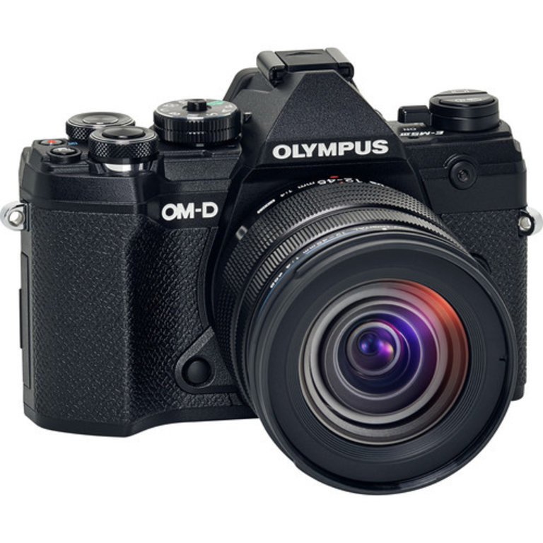 Olympus Olympus OM-D E-M5 Mark III Mirrorless Digital Camera with 12-45mm Lens (Black)