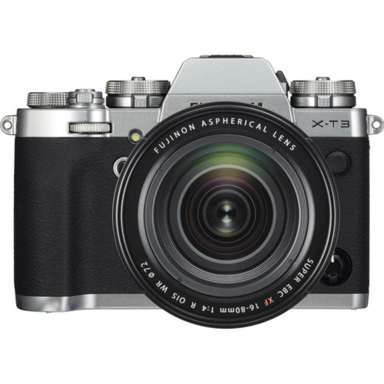 FujiFilm FUJIFILM X-T3 Mirrorless Digital Camera with 16-80mm Lens Kit (Silver)