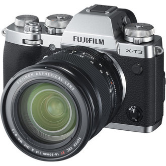 FujiFilm FUJIFILM X-T3 Mirrorless Digital Camera with 16-80mm Lens Kit (Silver) FujiFilm FUJIFILM X-T3 Mirrorless Digital Camera with 16-80mm Lens Kit (Silver)