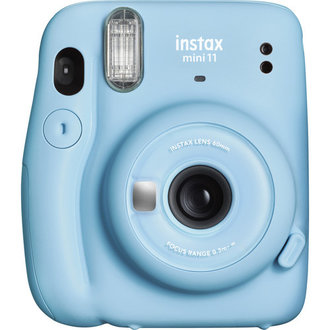 FujiFilm FUJIFILM INSTAX Mini 11 Instant Film Camera (Sky Blue) FujiFilm FUJIFILM INSTAX Mini 11 Instant Film Camera (Sky Blue)