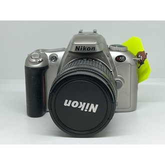 Nikon Nikon N55 SLR 35mm Film Camera w/ 28-80 5.5-5.6 Lens (B+) (Refurbished) Nikon Nikon N55 SLR 35mm Film Camera w/ 28-80 5.5-5.6 Lens (B+) (Refurbished)