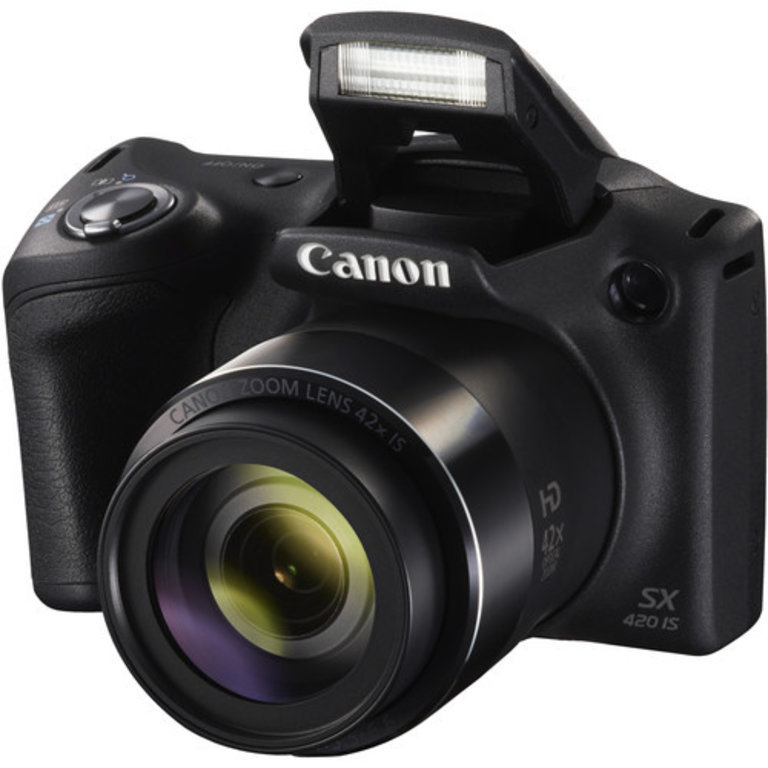 Canon Canon PowerShot SX420 IS Digital Camera (Black)