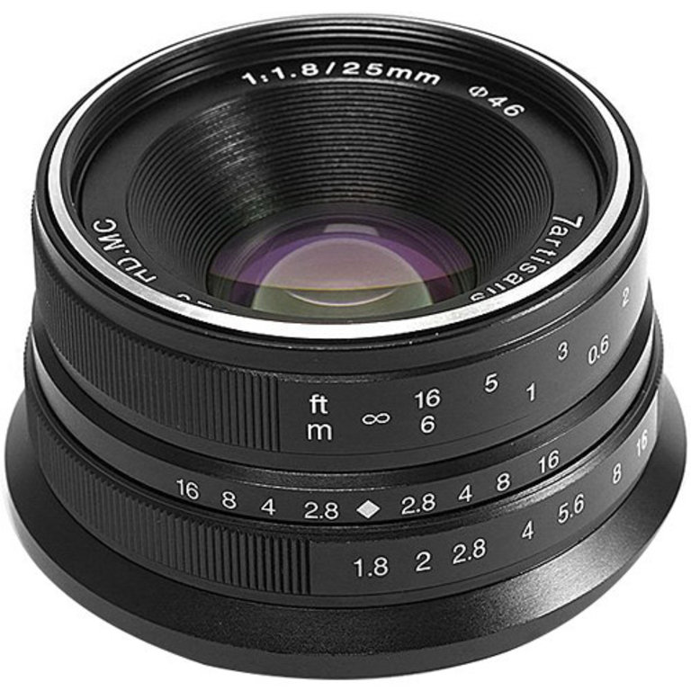 7Artisans 7artisans Photoelectric 25mm f/1.8 Lens for Sony E (Black)