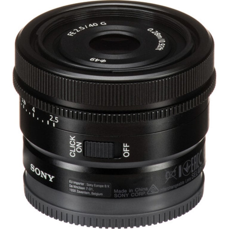 SONY FE 40mm F2.5 G SEL40F25G 単焦点レンズ