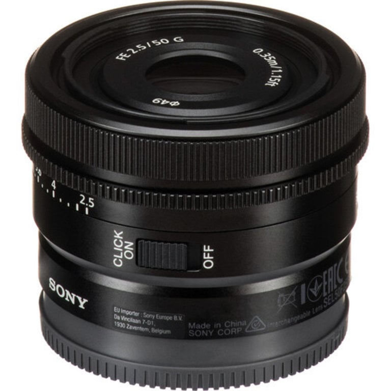 Sony Sony FE 50mm f/2.5 G Lens
