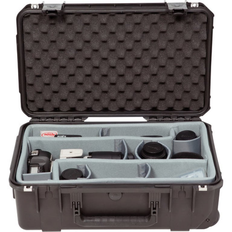 SKB Cases SKB iSeries 2011-7 Case with Think Tank Photo Dividers & Lid Foam (Black)