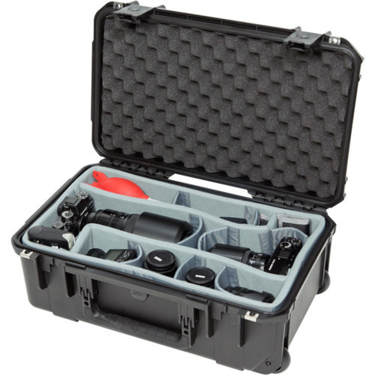 SKB Cases SKB iSeries 2011-7 Case with Think Tank Photo Dividers & Lid Foam (Black)