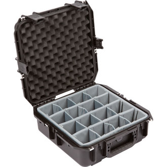SKB Cases SKB iSeries 1515-6 Waterproof Hard Utility Case with Thinktank Dividers  (Black)