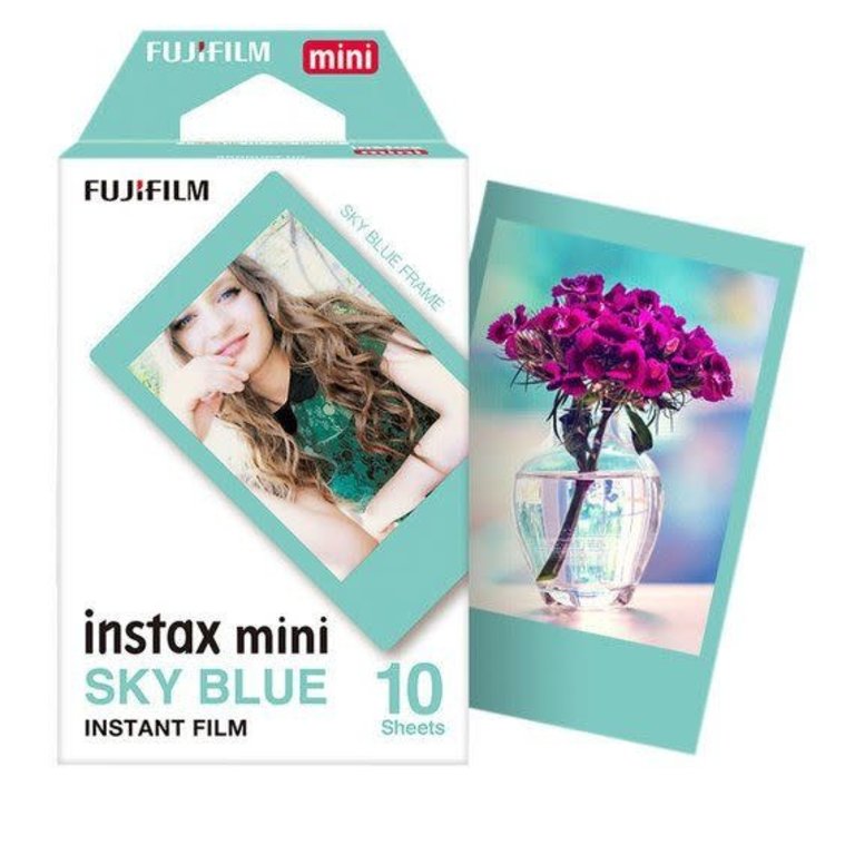 FujiFilm Fuji Instax Mini Film Sky Blue 1-Pack (10 Sheets)