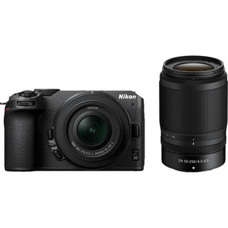 Nikon Nikon Z30 Mirrorless Camera with 16-50mm and 50-250mm Lenses (PRE-ORDER) Nikon Nikon Z30 Mirrorless Camera with 16-50mm and 50-250mm Lenses (PRE-ORDER)