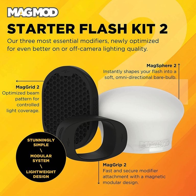 MAGMOD Magmod Starter Flash Kit 2 (For Round Head Flashes)