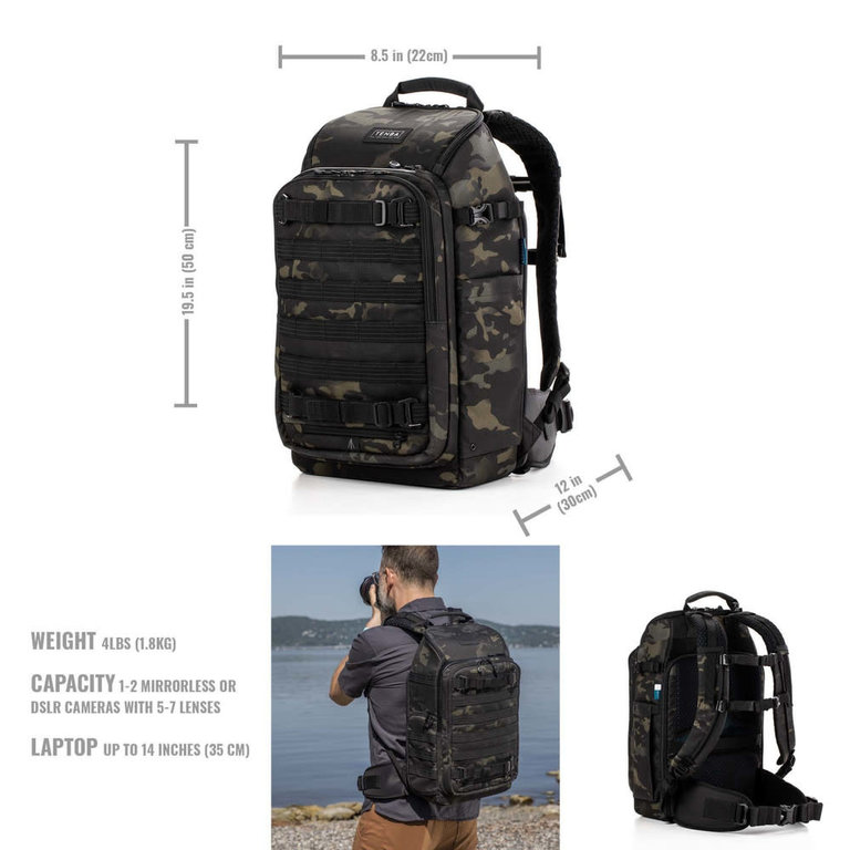 Tenba Tenba Axis V2 Backpack 20L (Multicam Black/Camo)