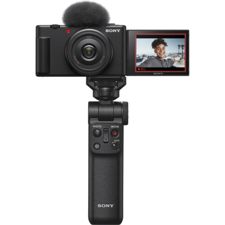 Sony ZV-1F Vlogging Camera (Black) - Mack Retail