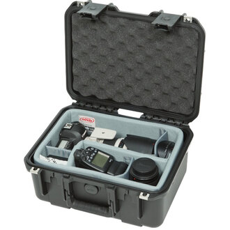 SKB Cases SKB iSeries 0907-6 Case with Think Tank Photo Dividers & Lid Foam (Black)