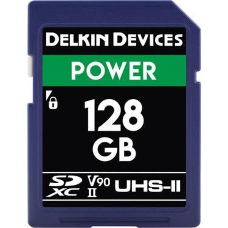 Delkin Devices Delkin Devices 128GB POWER UHS-II SDXC Memory Card