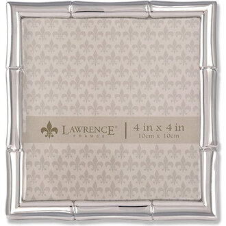 Lawrence Frames Lawrence Frames 4x4 Silver Bamboo Frame Lawrence Frames Lawrence Frames 4x4 Silver Bamboo Frame