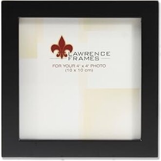 Lawrence Frames Lawrence Frames 4x4 Black Frame