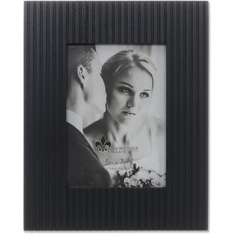 Lawrence Frames Lawrence Frames Strata Black Slats 5x7