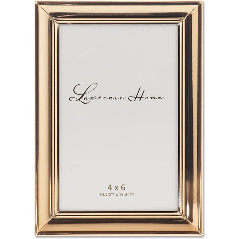 Lawrence Frames Lawrence Frames 4x6 Gold Metal Frame