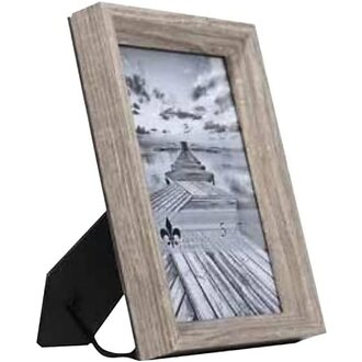 Lawrence Frames Lawrence Frames 5x7 Bradley Natural Wood Grey Picture Frame